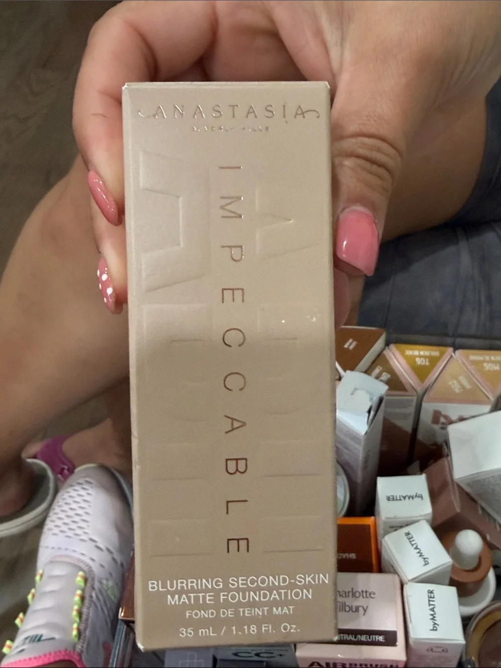 Anastasia Beverly Hills IMPECCABLE blurry second skin Foundation — 10.5N